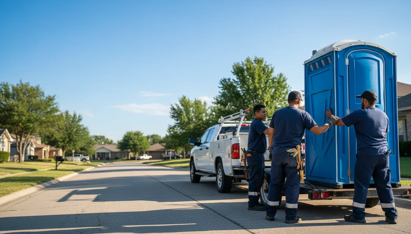 Portable Toilet Rental in Saragosa, TX near me